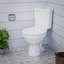 Toilette de coin 2 pièces WaterSense