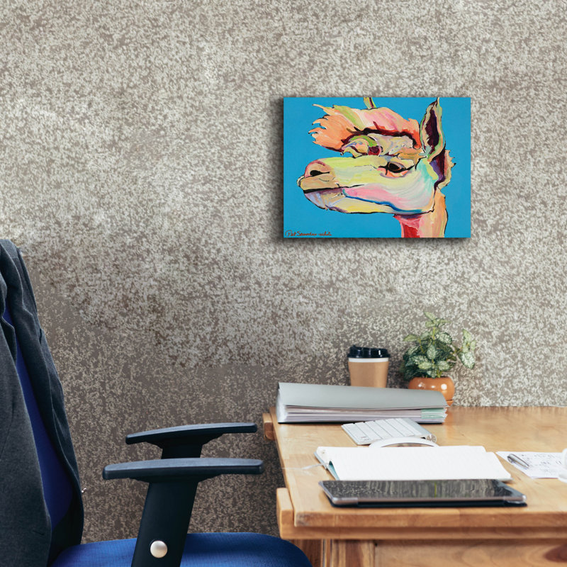  «Protéger le troupeau» par Pat Saunders-White, art mural sur toile, 16 po x 12 po