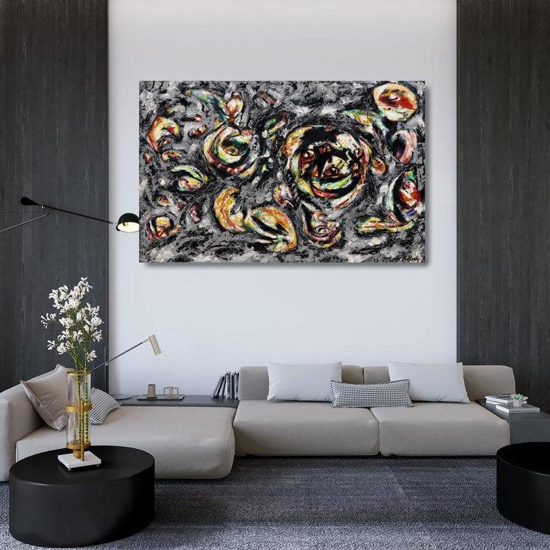 Ocean Greyness, 30" H x 48" W