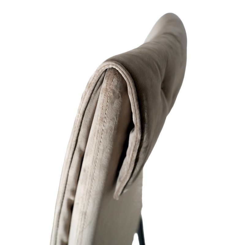 Antwuan 47cm H Tufted Upholstered Side Chair in Beige
