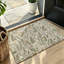 Tapis rétro antidérapant à motif floral rétro Ditsy 120 x 80 cm pour vestibule