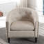 Fauteuil demi-tonneau touffeté-473885986