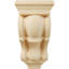 Petit corbeau traditionnel l 3 3 po x P 3 po x H 7 po, érable (paquet de 4)-73318822-73567787