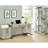 White And Gray, Freestanding, 3 - Drawer, File Cabinet, Home Office, Arm, Design, Contemporary Style, Main Material Washed Grey, Office