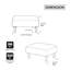 Upholstered Chenille Footstool-1094630546