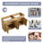 60'' Double Bathroom Vanity Base Only