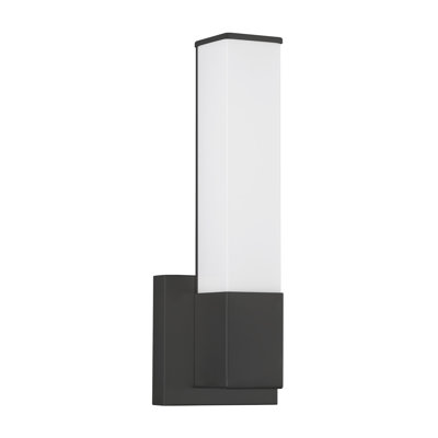 Vivi 14-in Black dimmable LED Wall Sconce