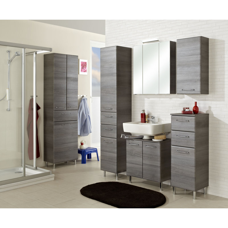 Quickset 341 Wall Bathroom Cabinet, Anthracite