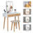 Octavius Dressing Table with Mirror-2057207325
