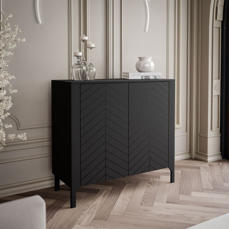 Sideboard Accent Chest, Black