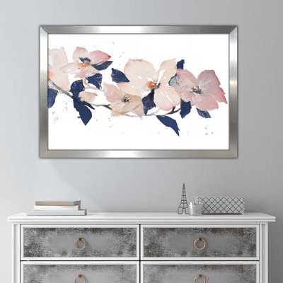 «Dogwood Branch», reproduction de peinture à l'aquarelle