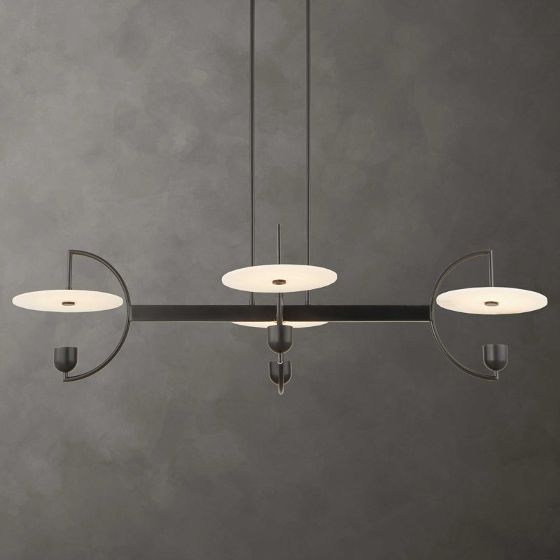 Uttermost Kyoto 4 Light Linear LED Chandelier