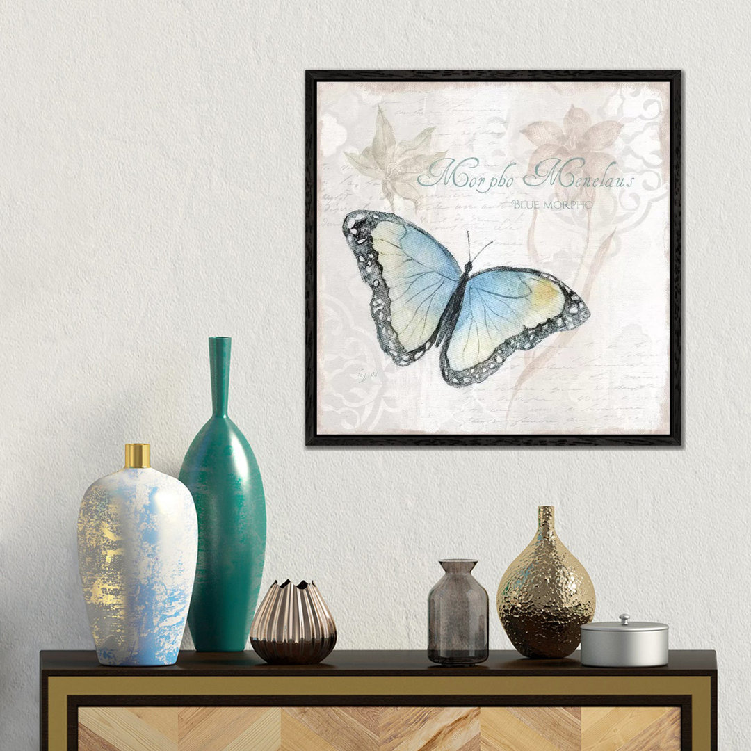 Postkarte Schmetterling III von Tava Studios - Galerie-verpackte Leinwand Giclée auf Leinwand