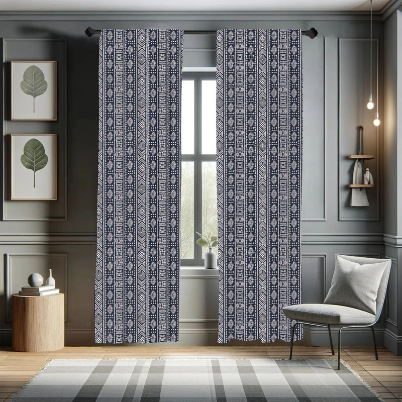 Semi-Sheer Rod Pocket Sliding Panel, 28" x 84"