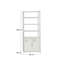 Alex 2 Piece Writing Desk Office Set