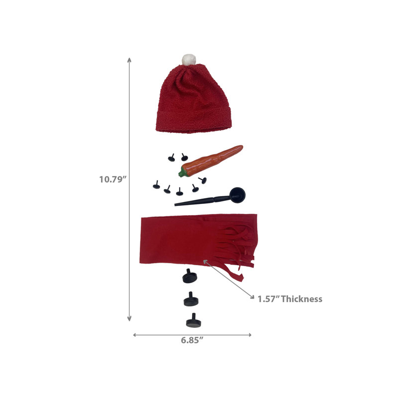 Build A Snowman Kit (Red Hat)