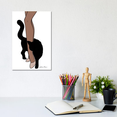 Chaton 1 Piece Wall Art on Canvas