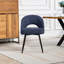 48cm H Polyester Upholstered Metal Upholstered Back Accent-1194631364