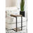 Black And Antique Nutmeg Snack Table-638359417