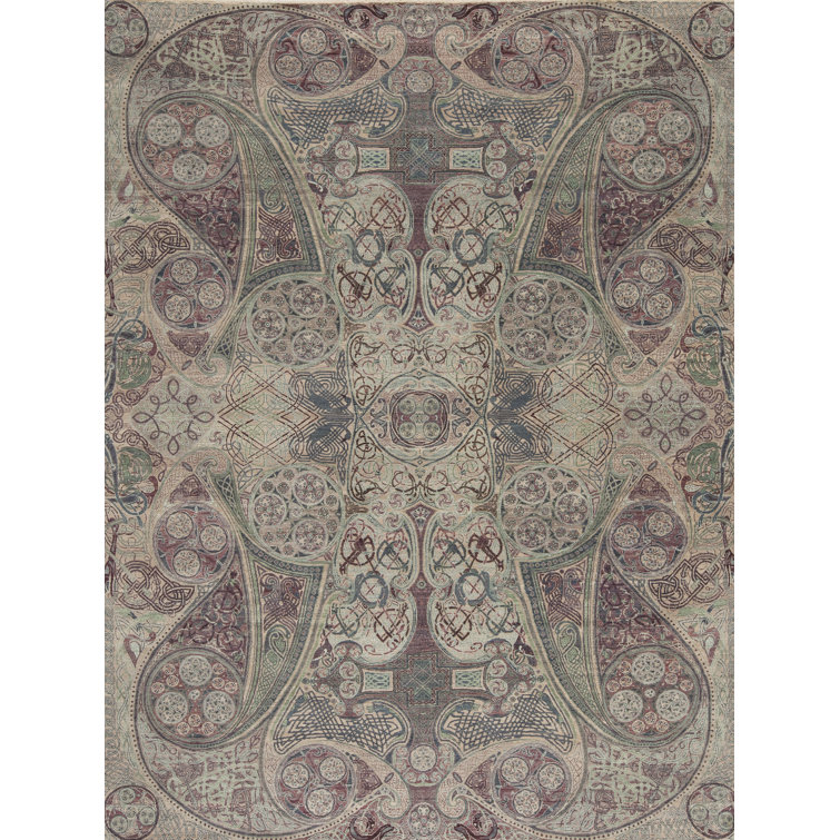 Four Seasons Hand Knotted Wool Area Rug