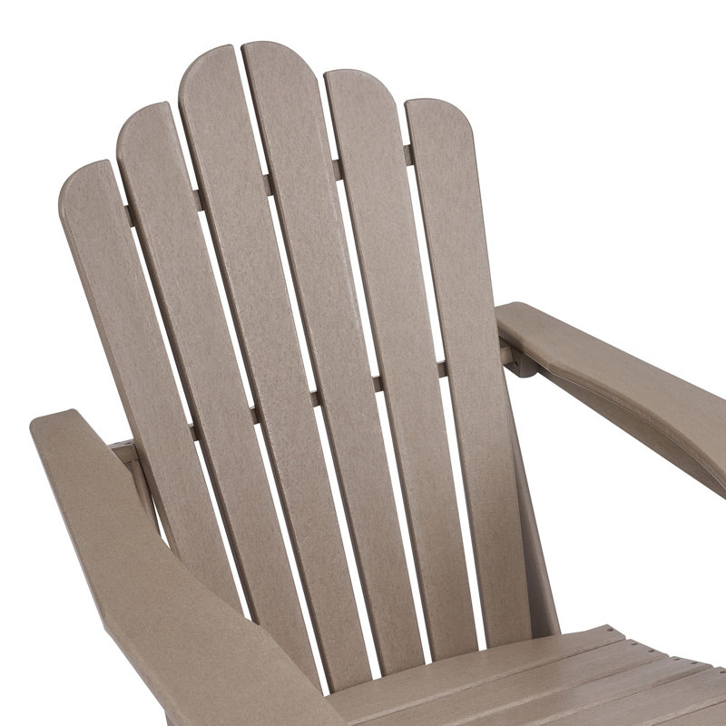 Bostrom Outdoor Adirondack Chair, Taupe