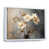 White Floater Framed