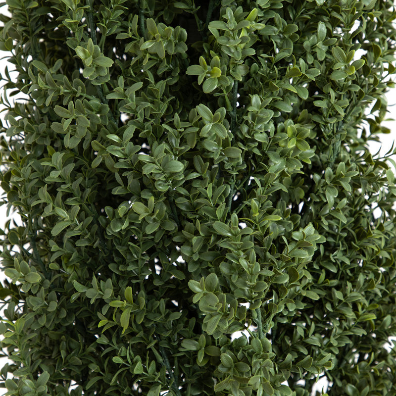 Topiaire de buis artificiel résistant aux rayons UV (intérieur / extérieur), H 96 po x l 24 po x P 24 po