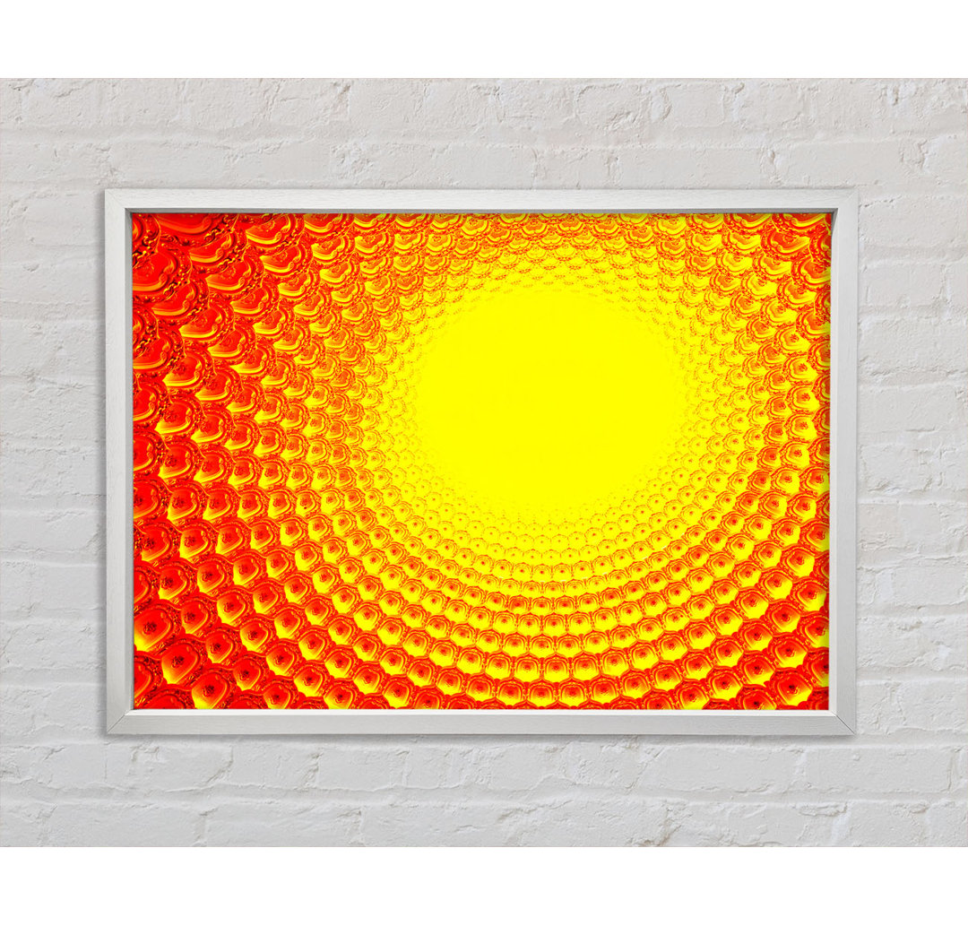 Rays Of The Golden Sun - Einzelbildrahmen Kunstdrucke auf Leinwand