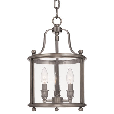 Luminaire suspendu tambour 3 lumières Hampton