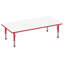 Table rectangulaire d'activités effaçables à sec avec pieds réglables-791962595-765072744-791962598
