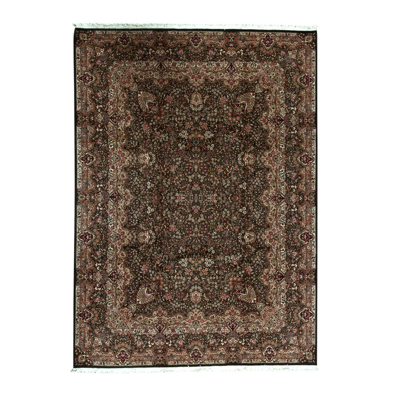 Wool Floral Area Rug