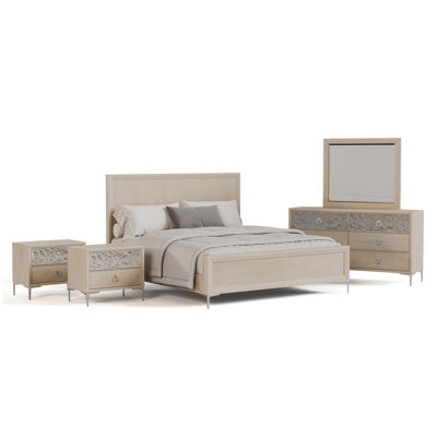 Ensemble de chambre à coucher 5 pièces Preste