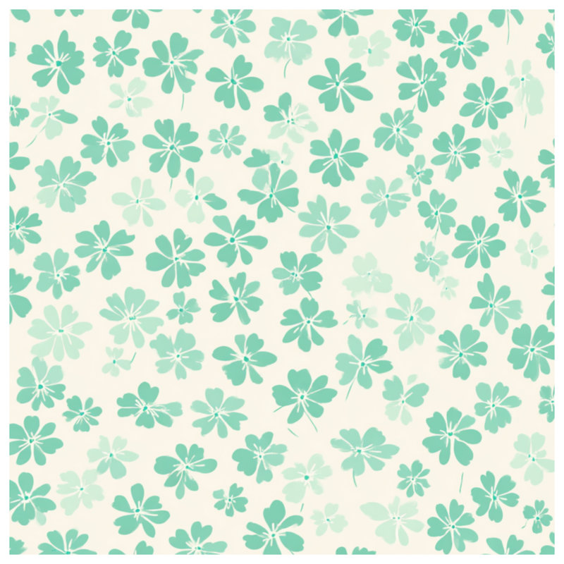 Couvre-lit matelassé vert à motif floral toutes tailles, Grand lit