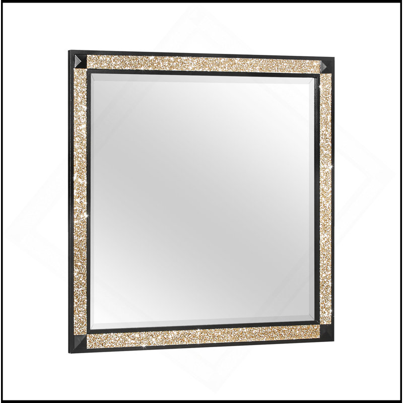 LIVELY BLACK/GOLD MIRROR
