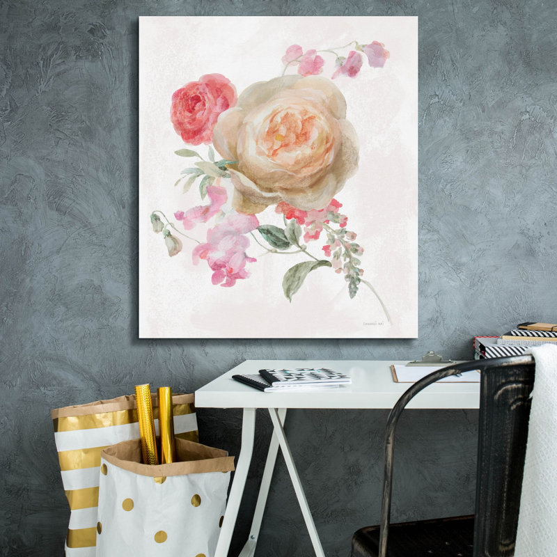  «Sorbet Floret 3» par Danhui Nai, art mural sur toile