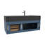 Ensemble de meuble-lavabo simple mural 48 po Nile-415820549-415820550-416175035
