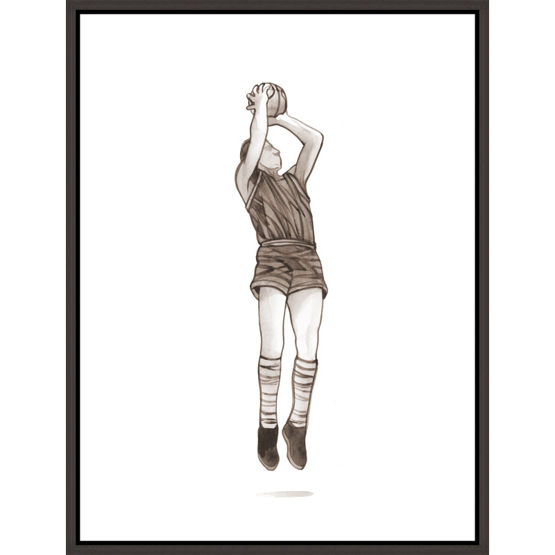 Off The Dribble VI Painting by David Erickson, Image Brush Gel