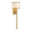 Mariquita 1-Light Wall Sconce in Spun Gold by Breegan Jane
