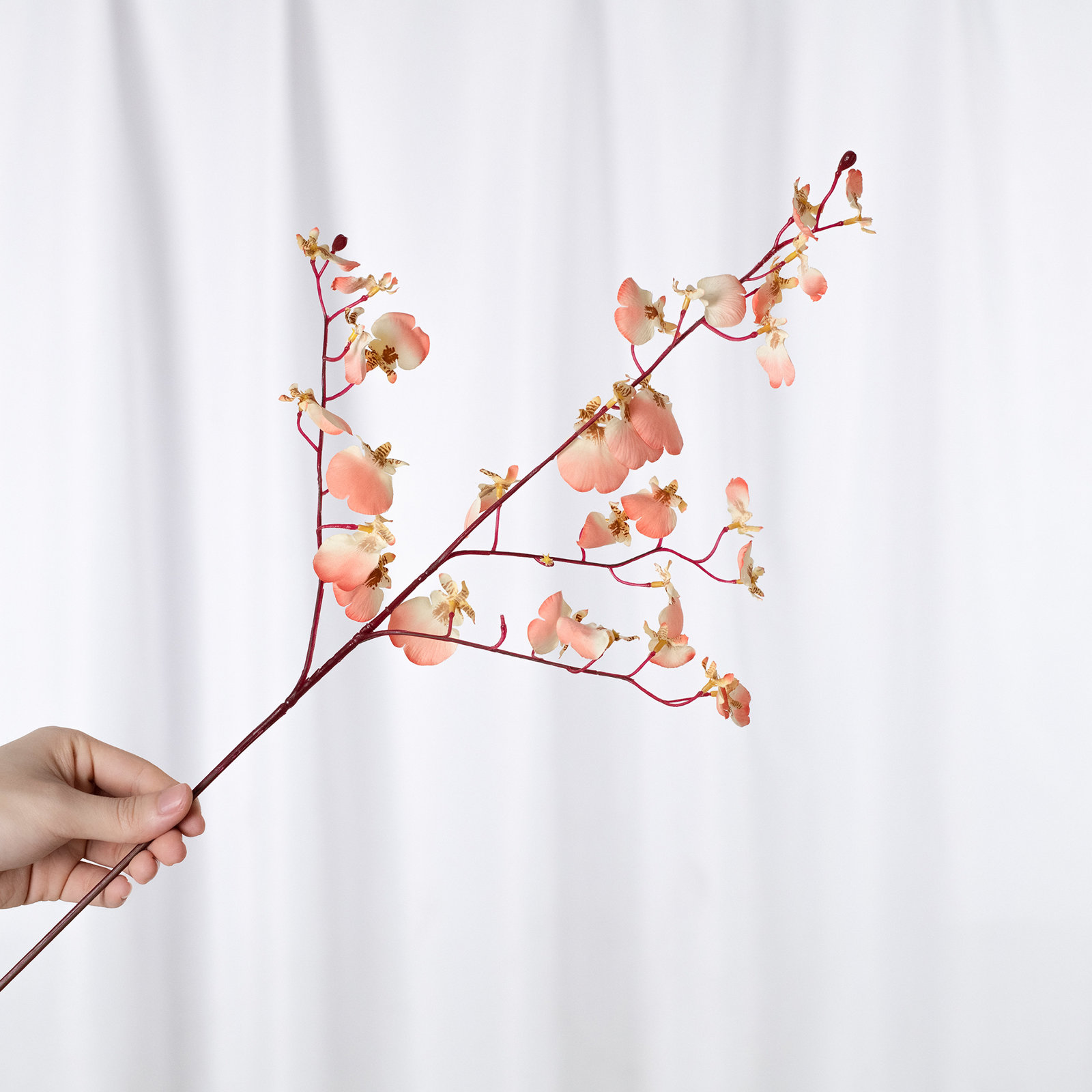 Audet Cherry Blossom Stems, 31.59" x 4", Pink