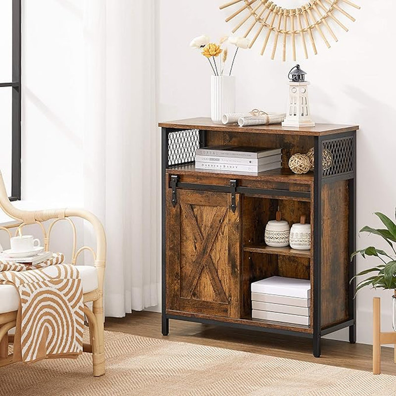 Briery 27.6 " W Server, Rustic Brown