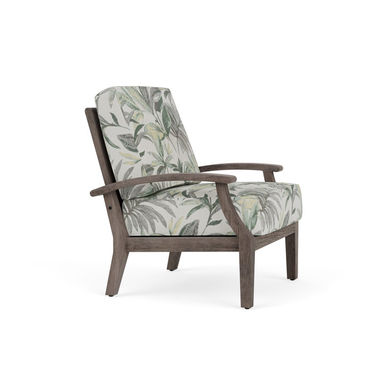 Frontier Outdoor Lounge Chair, Bark, Wayfarer Dune