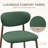 Westhampton Upholstered Dining Chair with Metal Frame-1650174285
