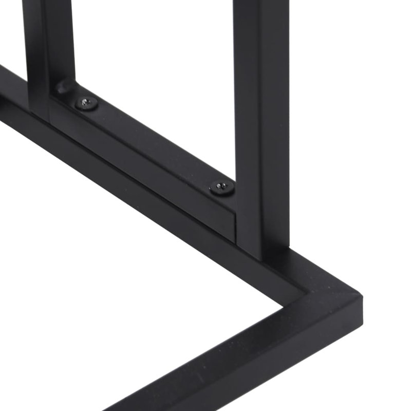 Brandalynn Towel Rack, Black
