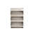 31.49" White Shoe Cabinet with Three-Layer Flip Bucket for Various Home Styles