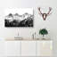 Mountain In Switzerland - Wrapped Canvas Print-56630097