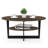 Yalim Sled Oval Coffee Table with Storage-2058774537-2058774538