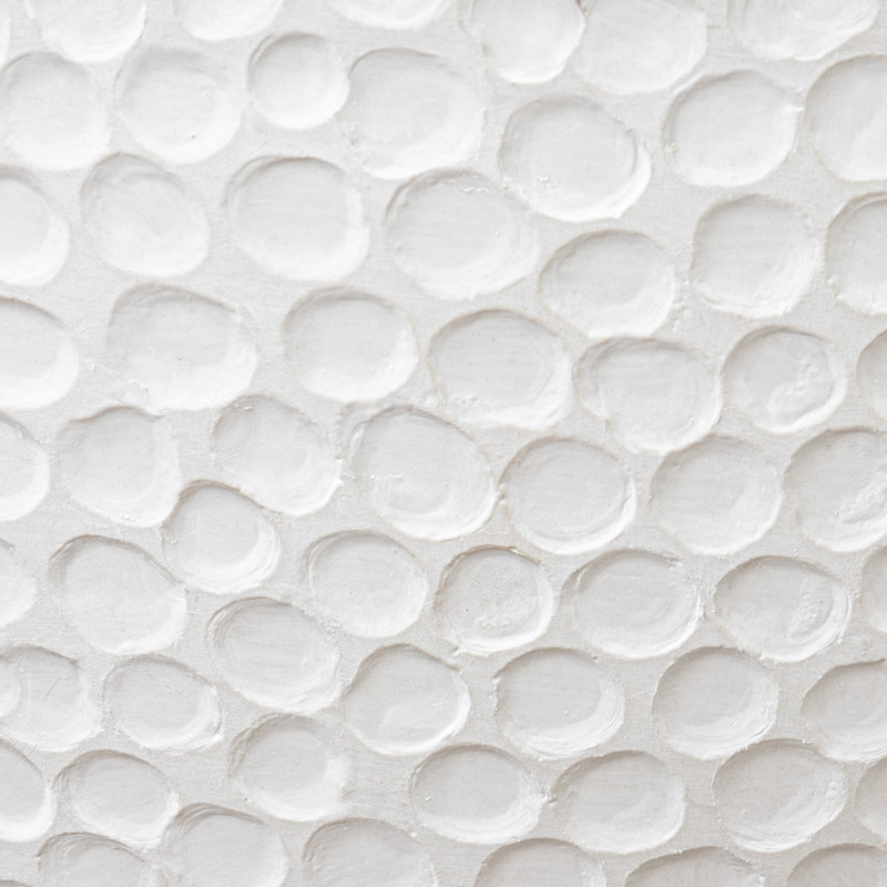 Bee Honeycomb Plastic Hanging Planter, White, 4.7'' H x 10'' W x 10'' D