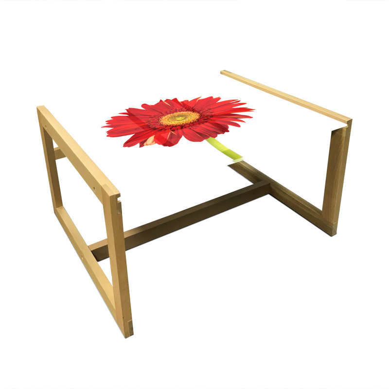 Jacob-Charles Sled Coffee Table, 62cm H x 74cm W x 40cm D