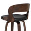 Tabouret de comptoir pivotant 26 po Carylon-94298570