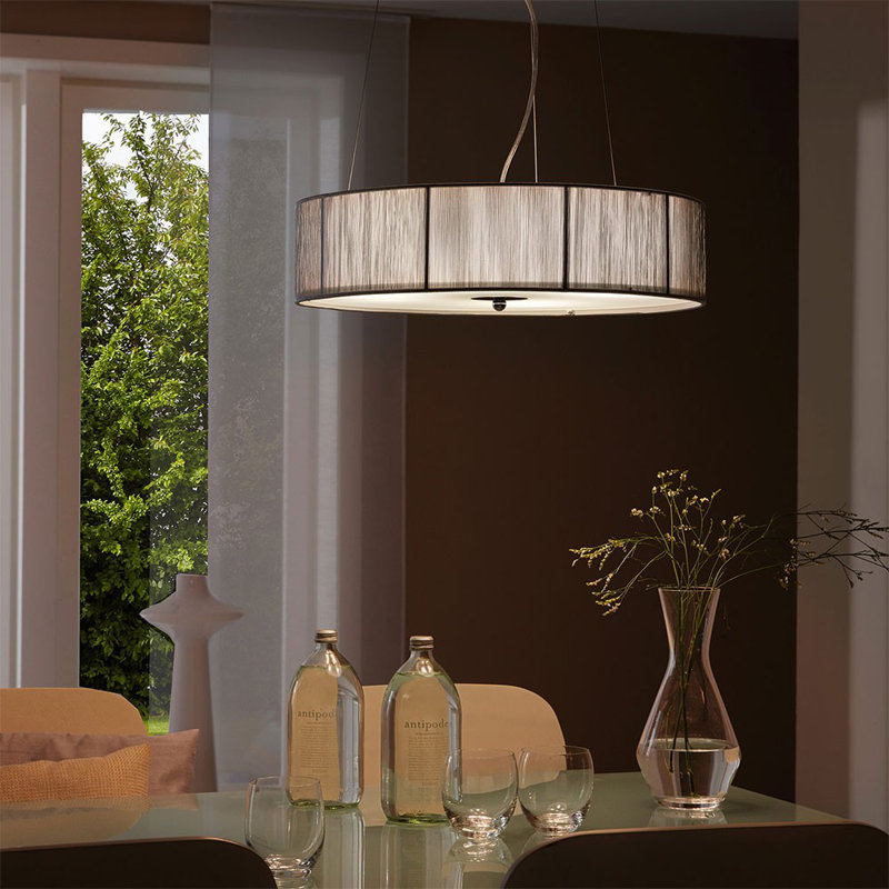Textile hanging lamp and ceiling lamp Twine 2.0 40cm 3 1
